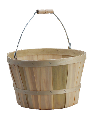 Peck Basket Natural  50/cs - Bushel Baskets